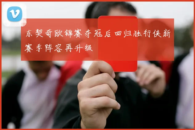 东契奇欧锦赛夺冠后回归独行侠新赛季阵容再升级