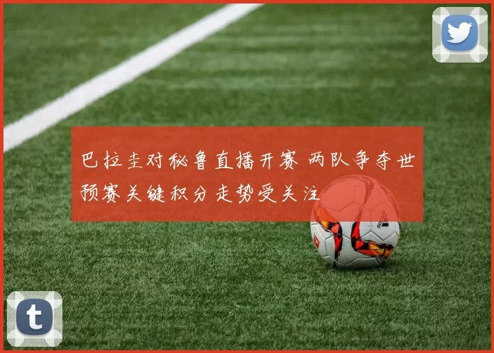 巴拉圭对秘鲁直播开赛 两队争夺世预赛关键积分走势受关注